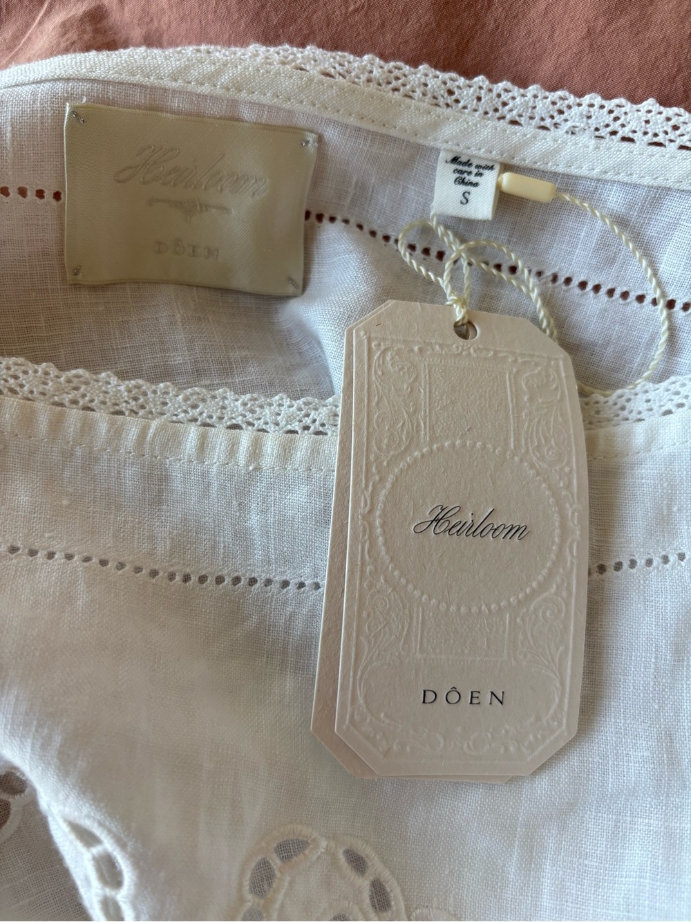 NWT Doen Lucia Dress Salt Size Small - Picture 7 of 15
